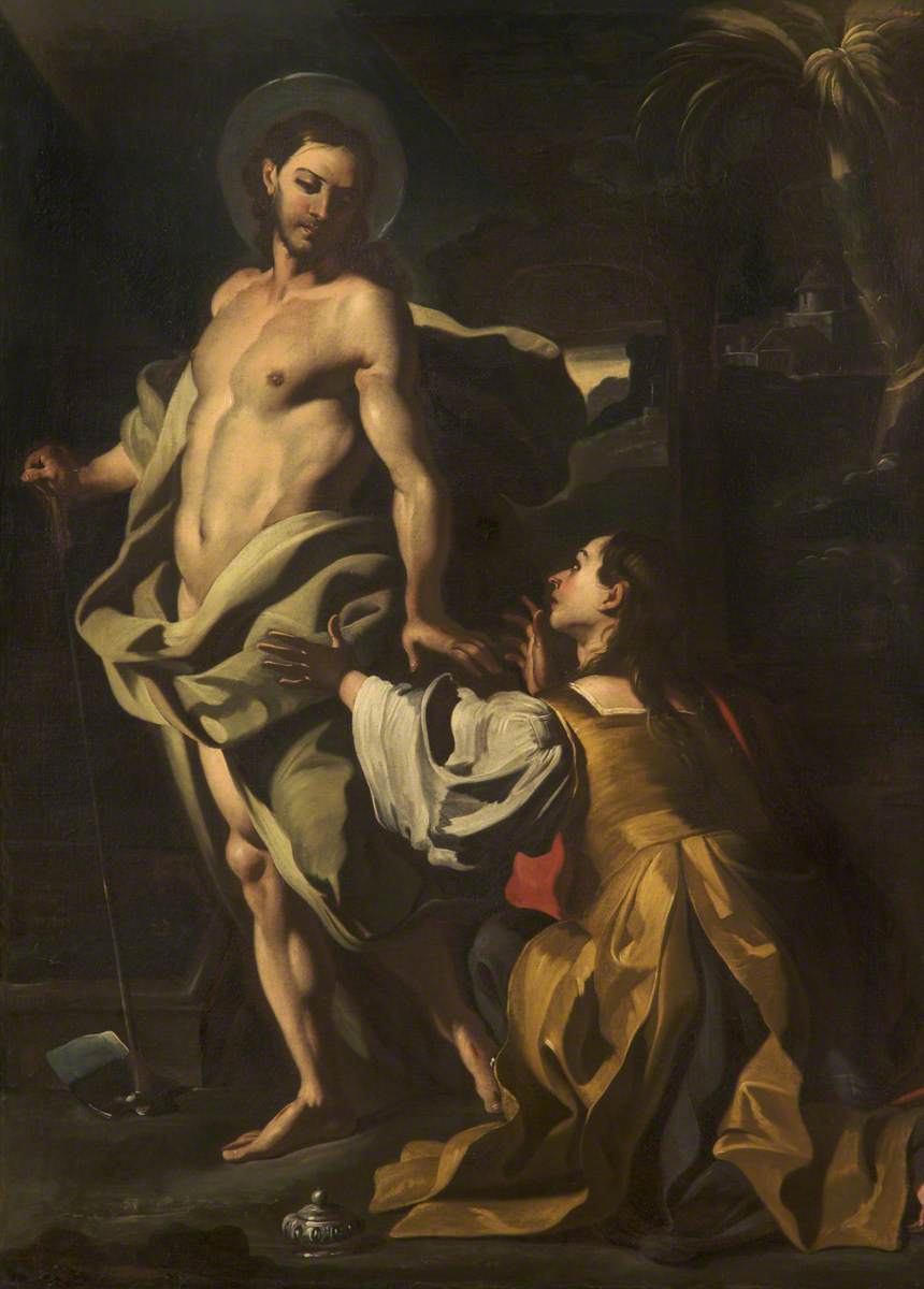 Le Christ apparaissant à Marie-Madeleine - Francesco Solimena