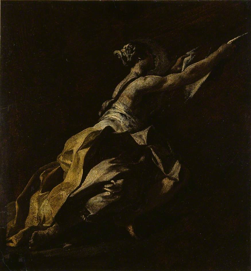 Étude d'une figure féminine - Francesco Solimena