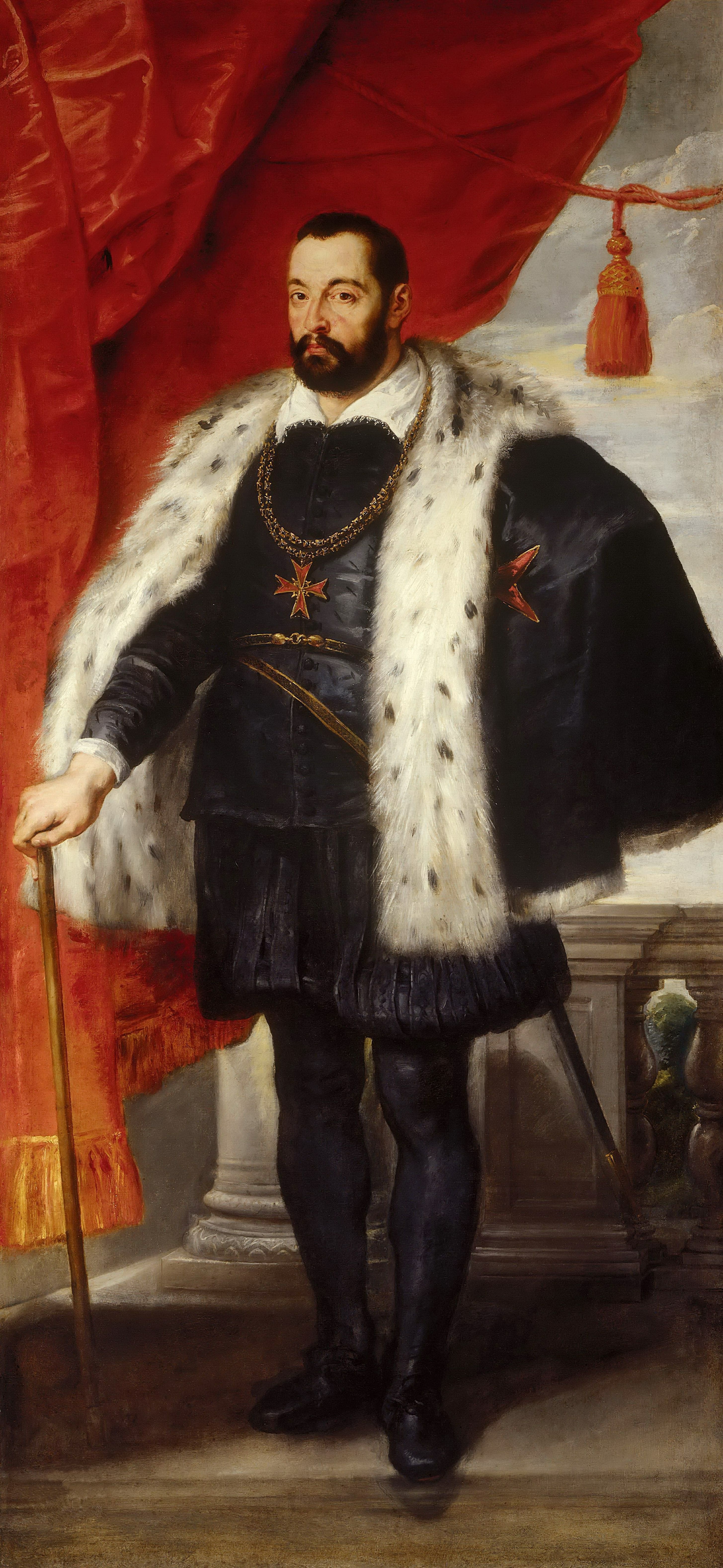 François Ier de Médicis, grand duc de Toscane, père de Marie de Médicis - Peter Paul Rubens