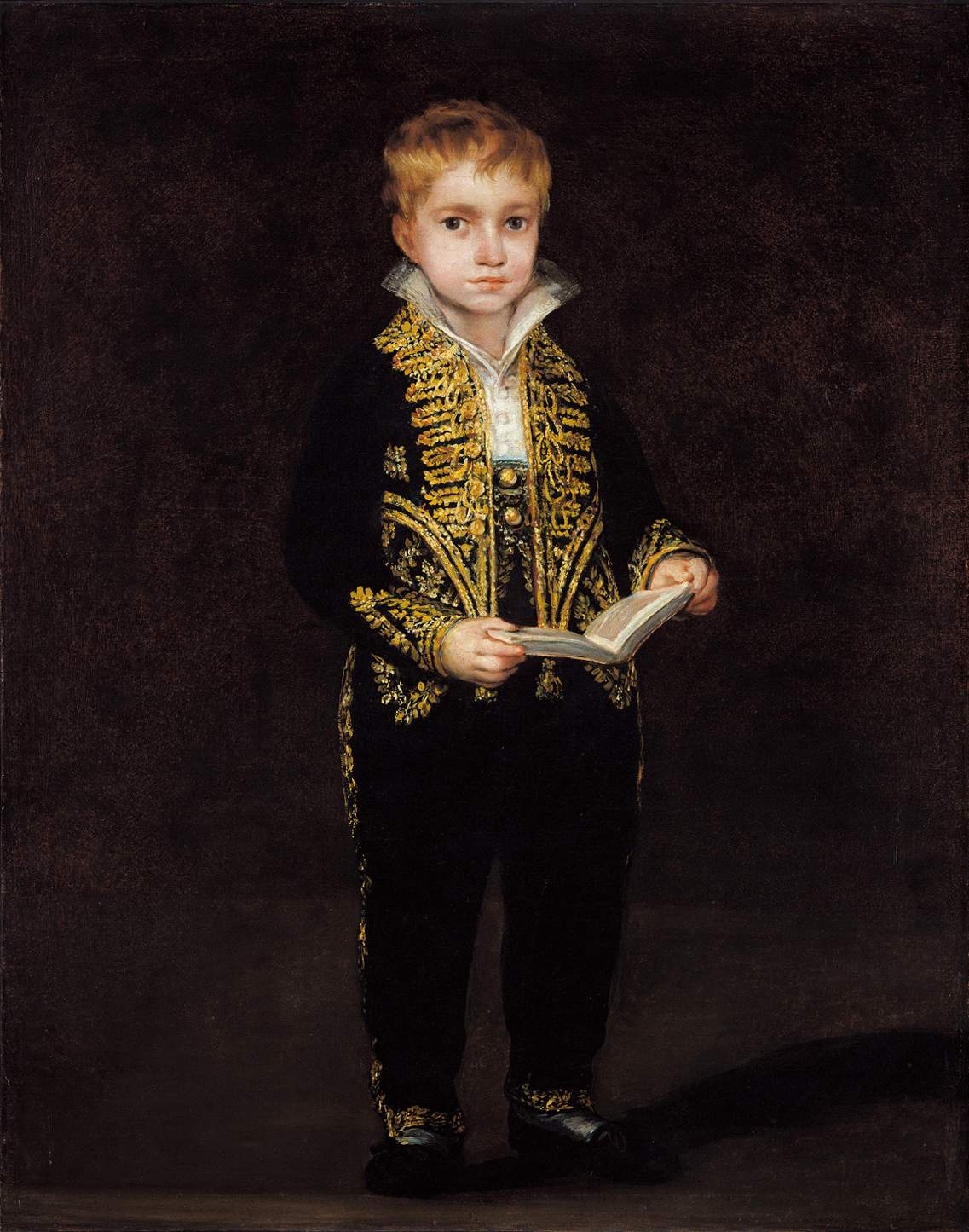 Reproduction du tableau « Portrait de Victor Guye - Francisco de Goya » par Alpha Reproduction en peinture à l’huile
