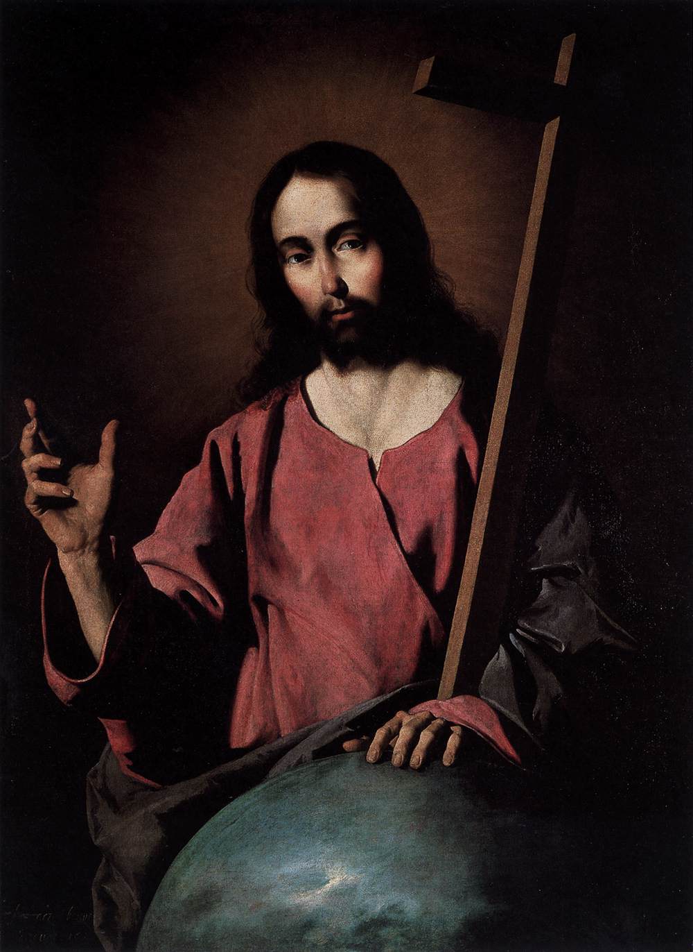 Le Christ Sauveur bénit - Francisco de Zurbarán