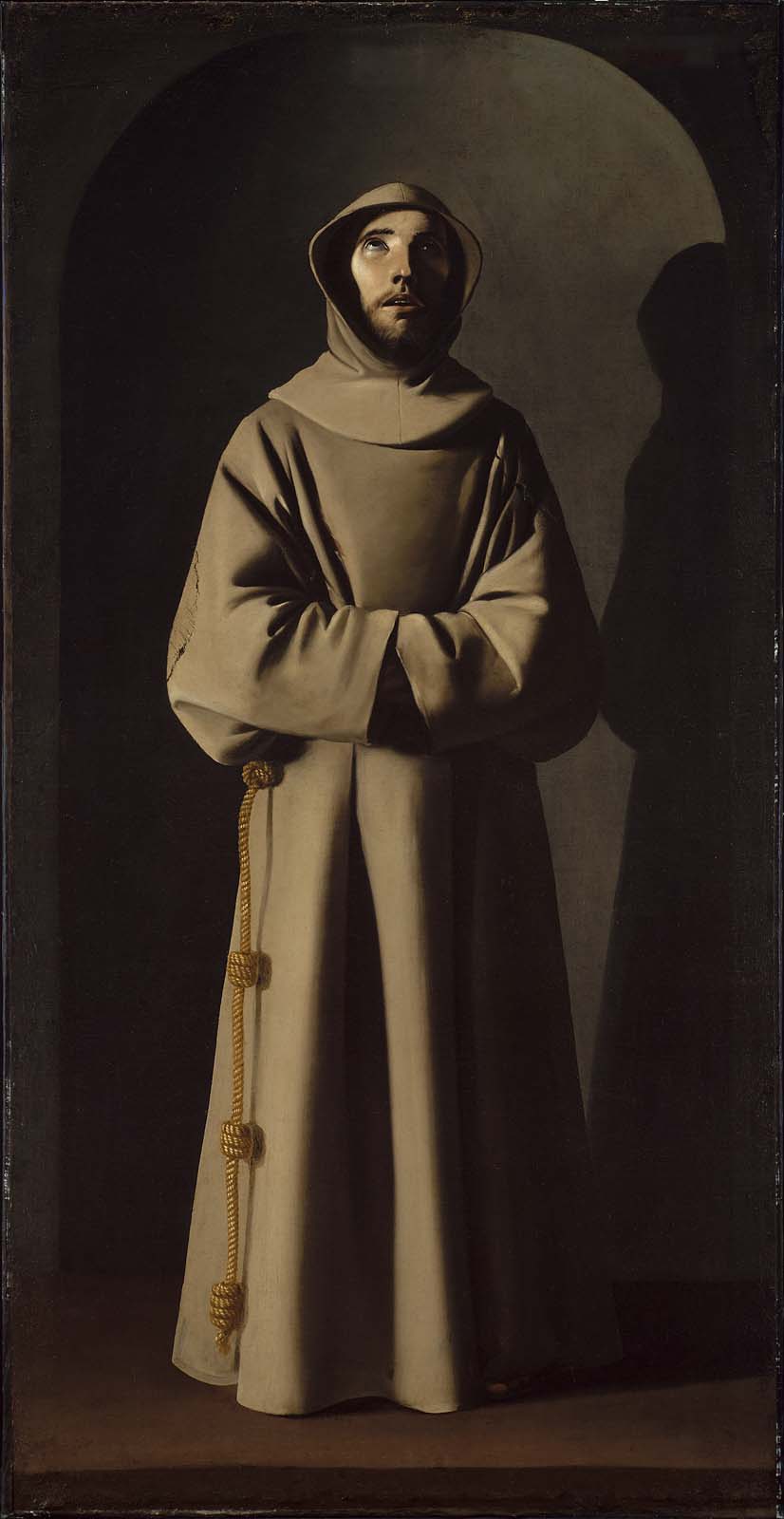 Saint François - Francisco de Zurbarán