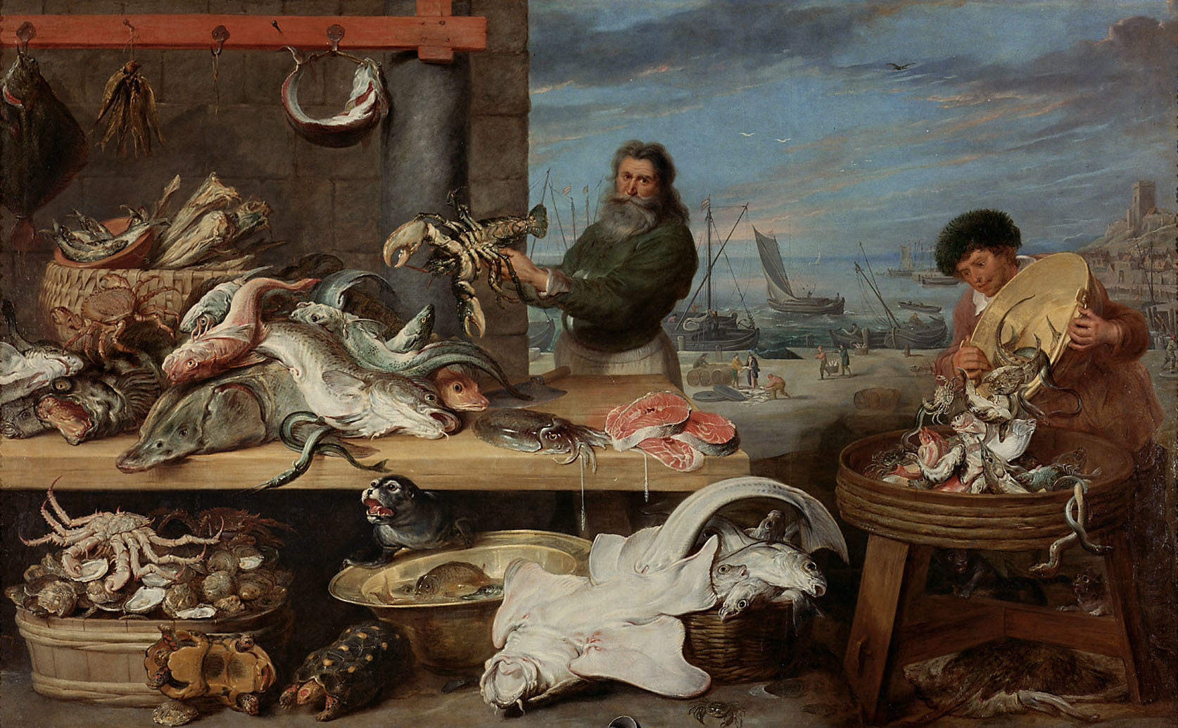 marché aux poissons - Frans Snyders