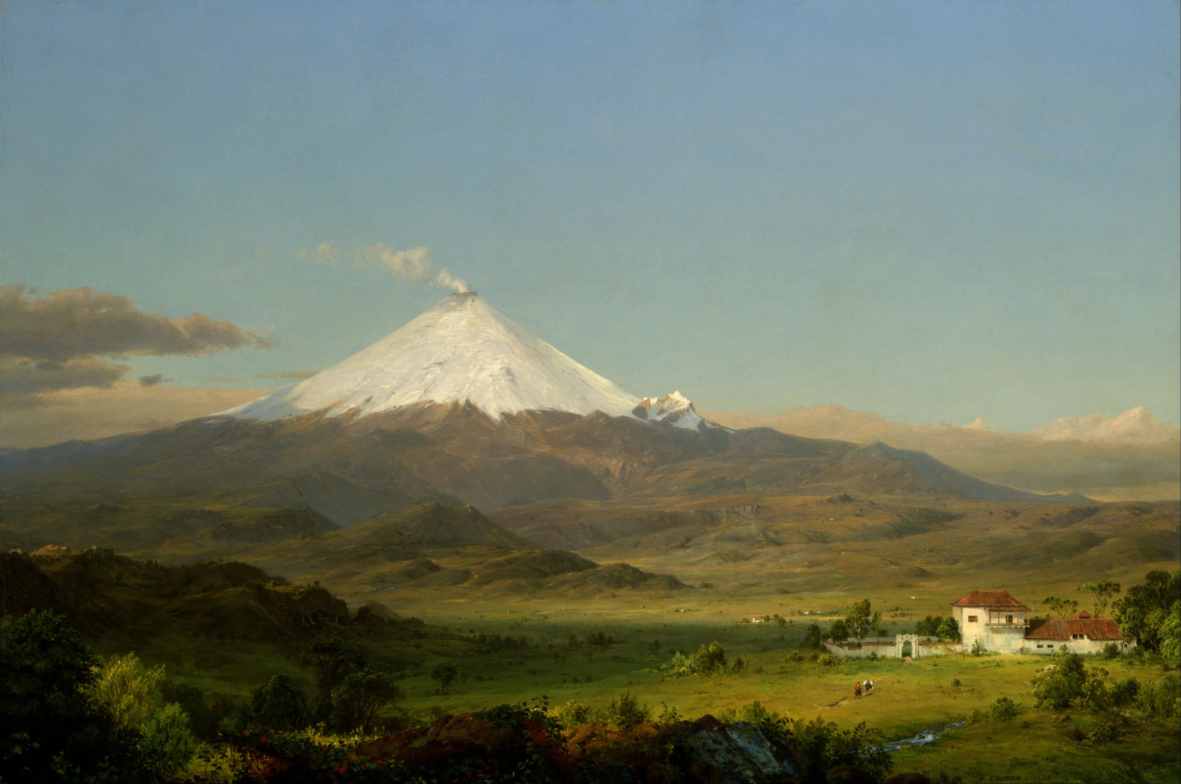 Le Cotopaxi - Frederic Edwin Church
