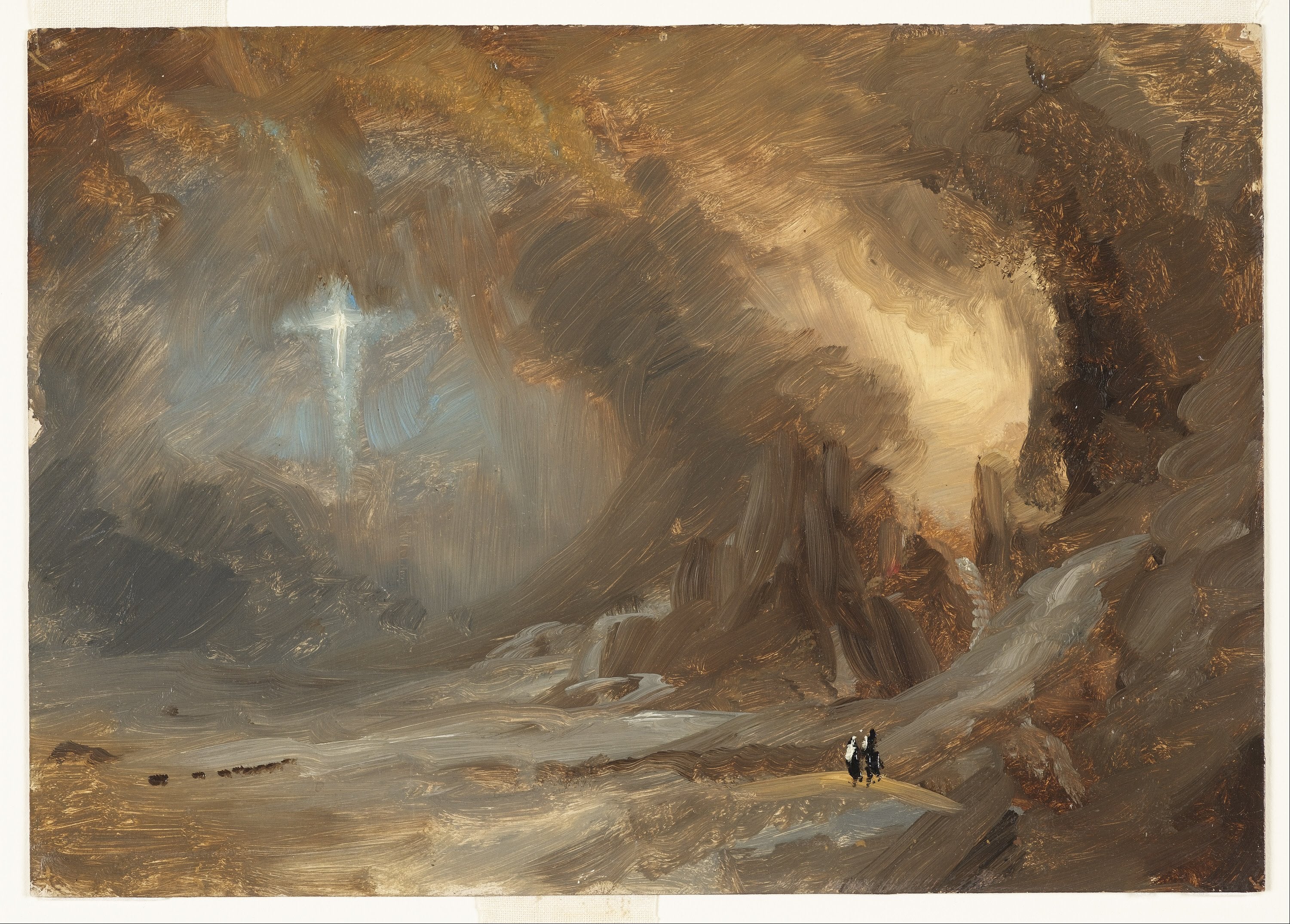 Vision de la Croix - Frederic Edwin Church