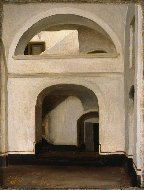 Entrée d'une maison, Capri - Frederic Leighton
