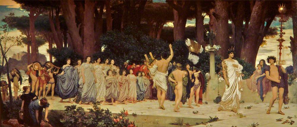 Les Daphnéphories - Frederic Leighton