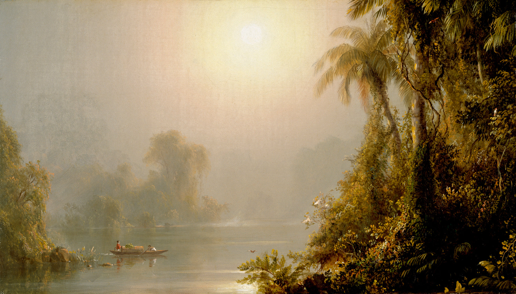 Matin sous les tropiques - Frederic Edwin Church