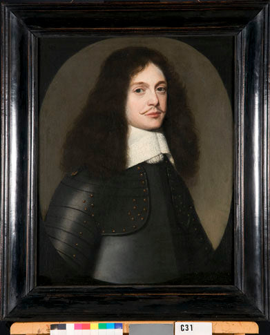 Portrait d'un homme en armure - Gerrit van Honthorst