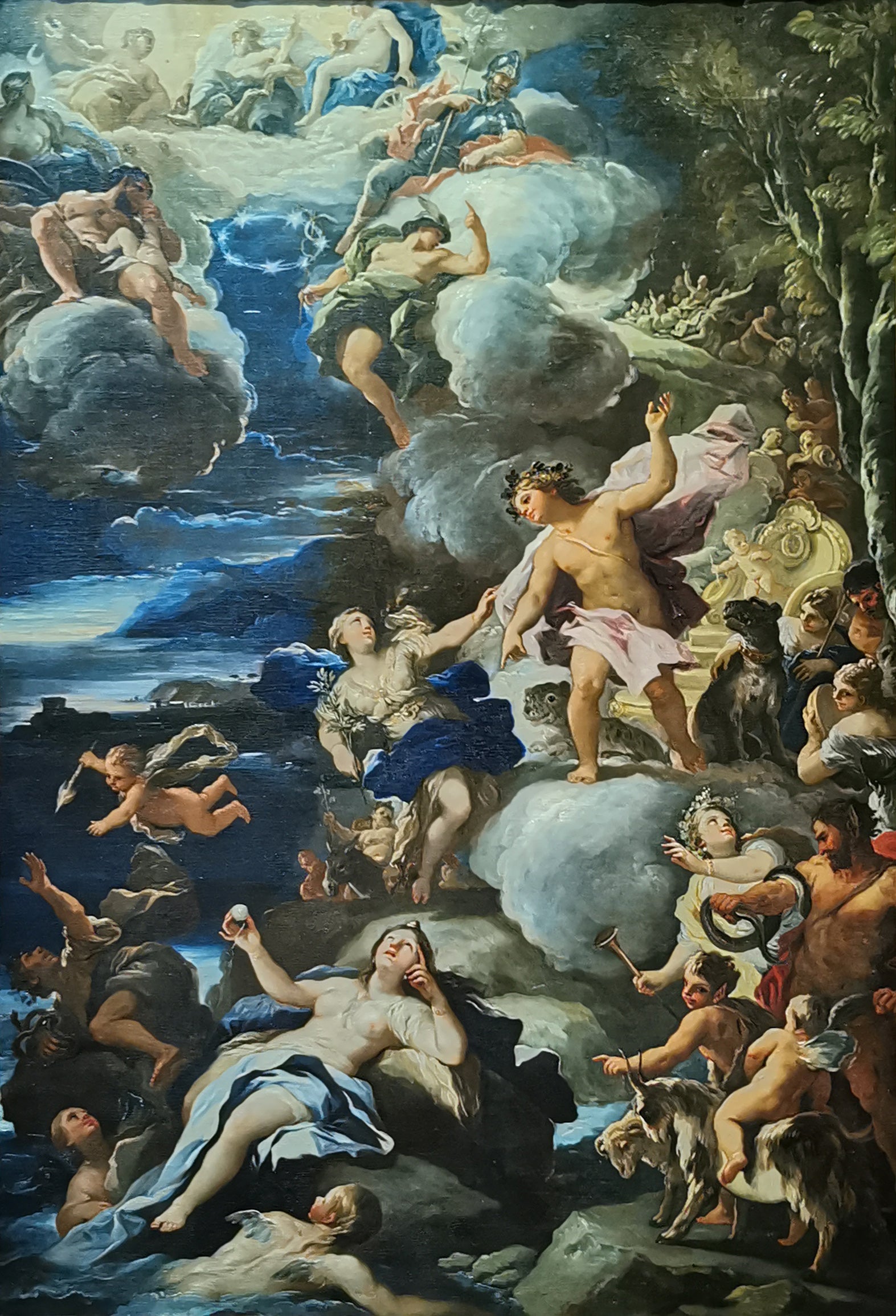 Bacchus et Ariane - Luca Giordano