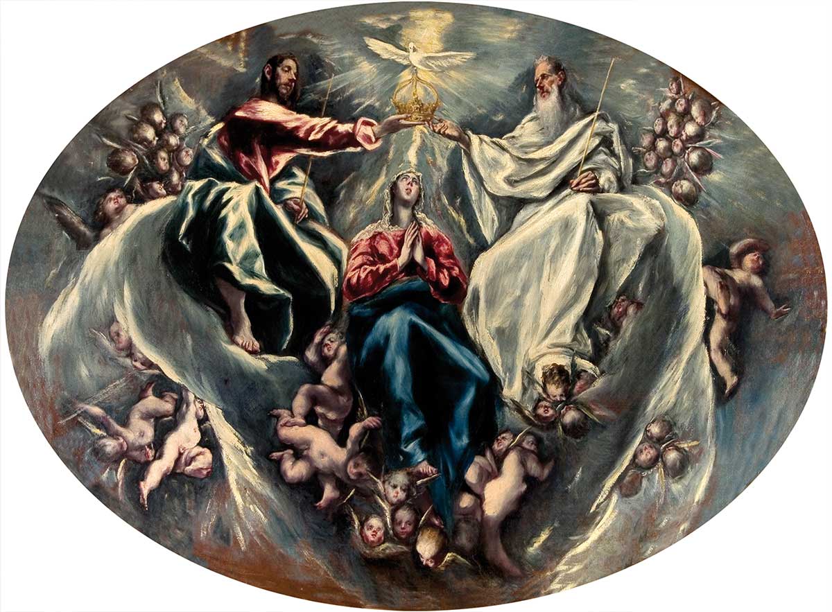 Le couronnement de la Vierge - El Greco
