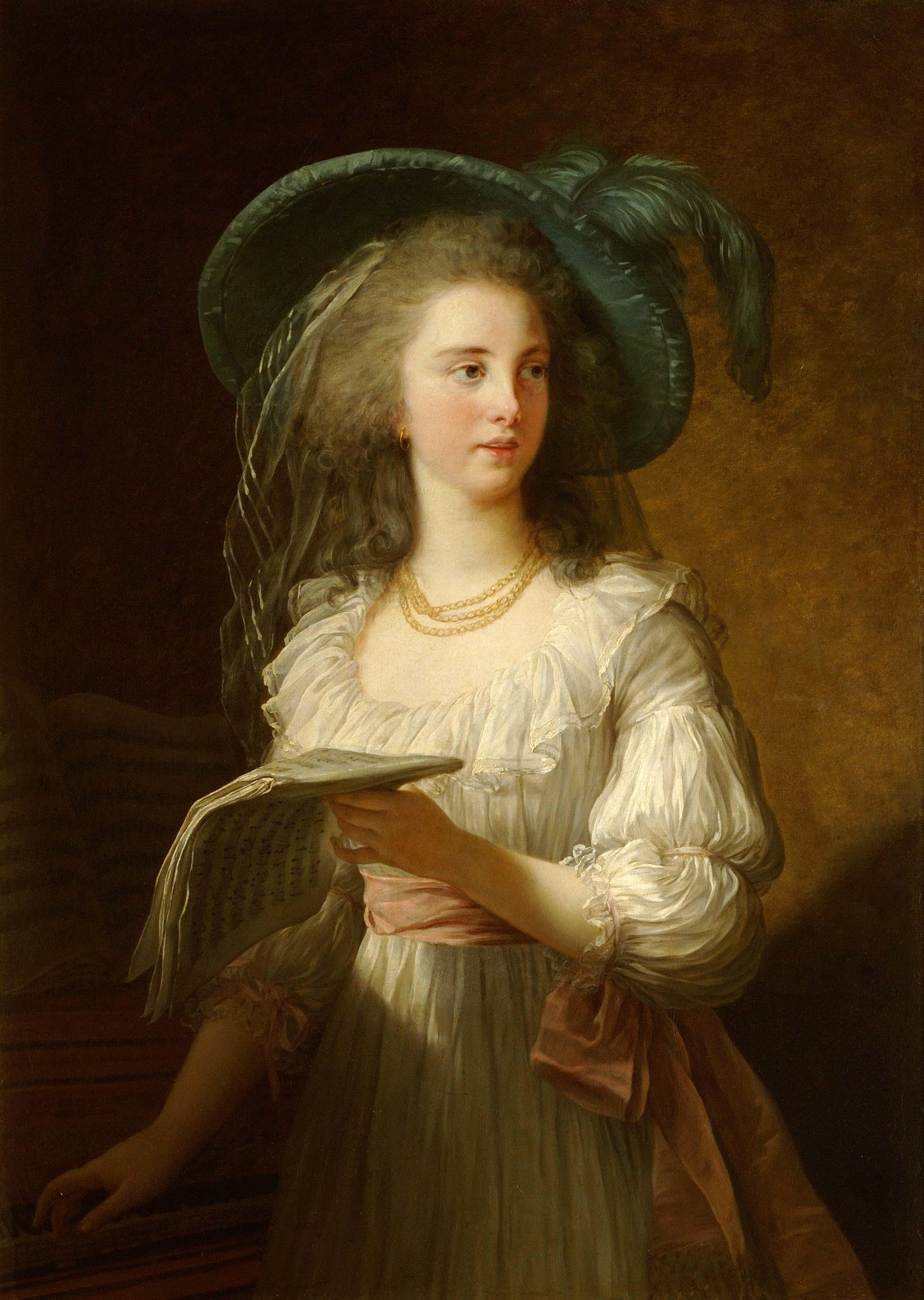 Martine-Gabrielle-Yoland de Polastron (1745-1793), duchesse de Polignac - Élisabeth Vigée Le Brun