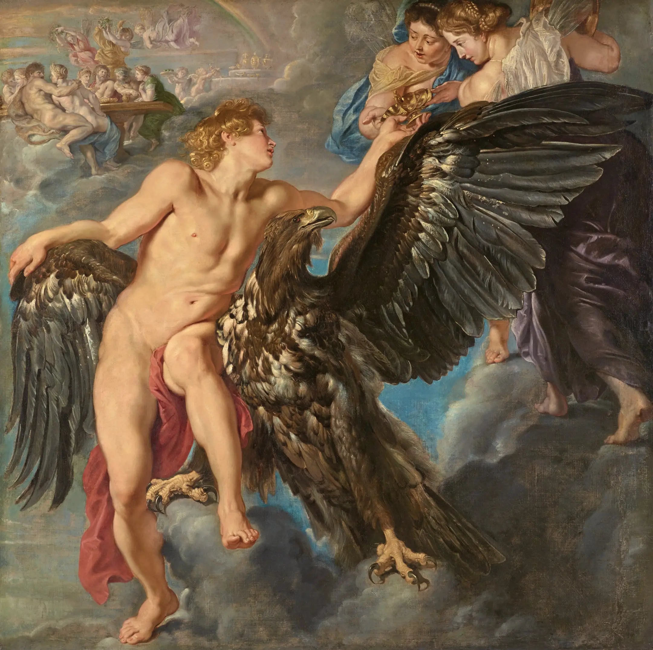 Ganymède reçoit le bol d’Hébé - Peter Paul Rubens - Alpha Reproduction