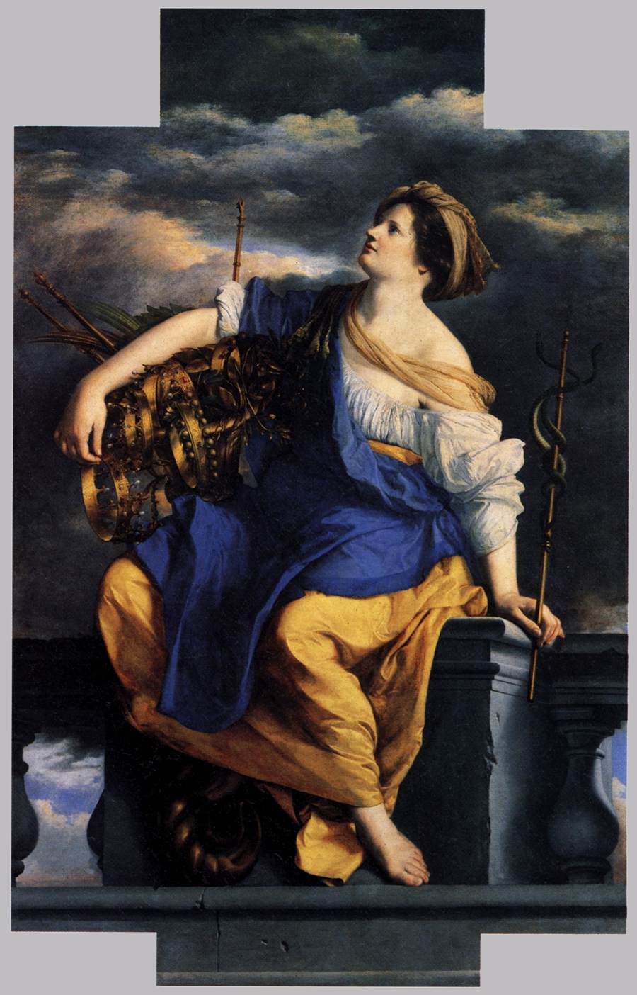 La Félicité publique triomphante des Dangers - Orazio Gentileschi