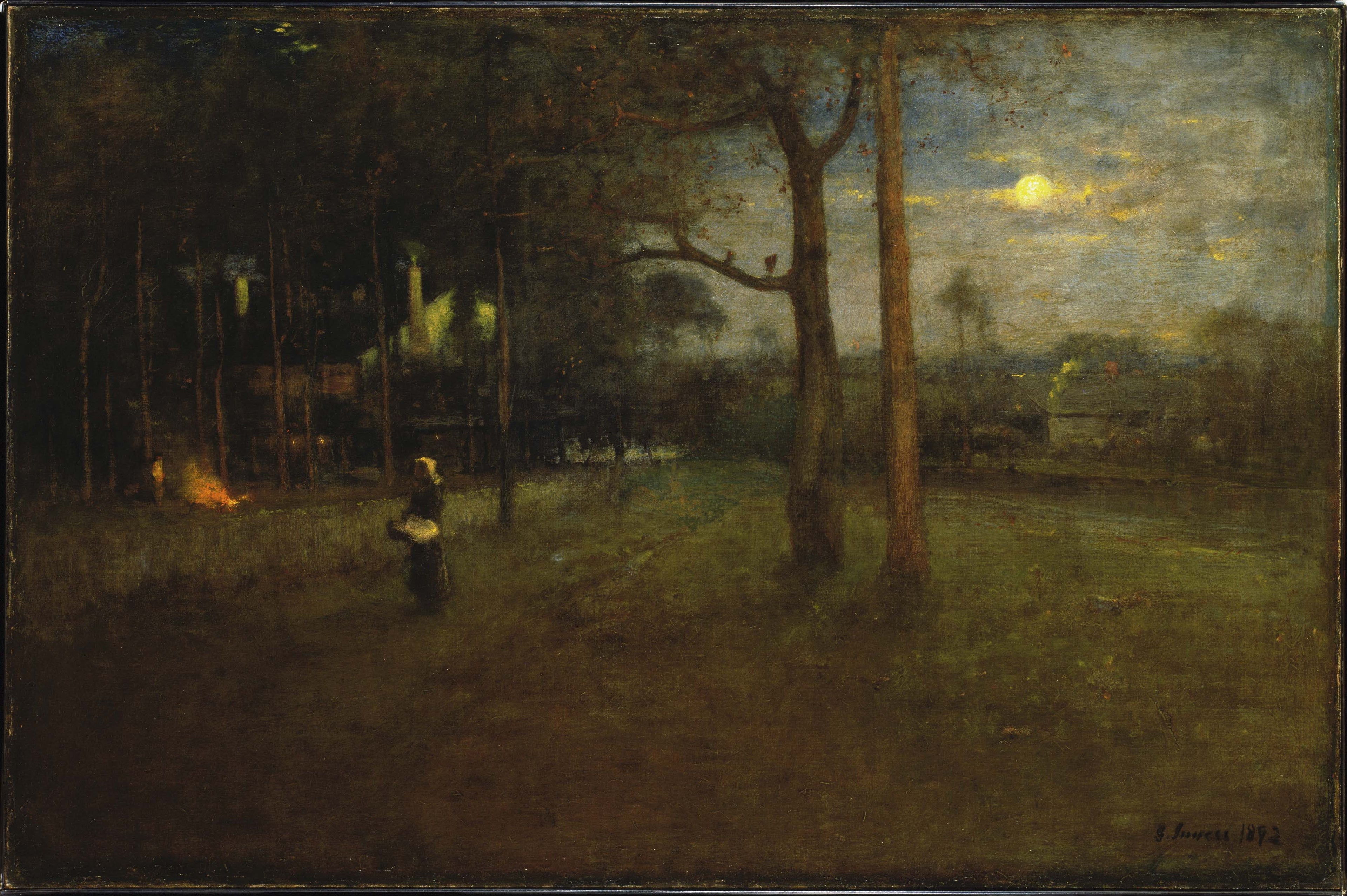 Clair de lune, Tarpon Springs - George Inness
