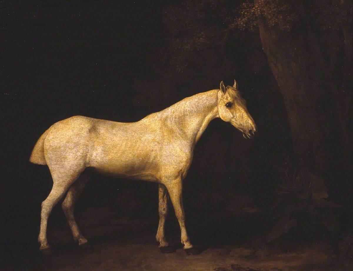 Cheval à l'ombre d'un bois - George Stubbs