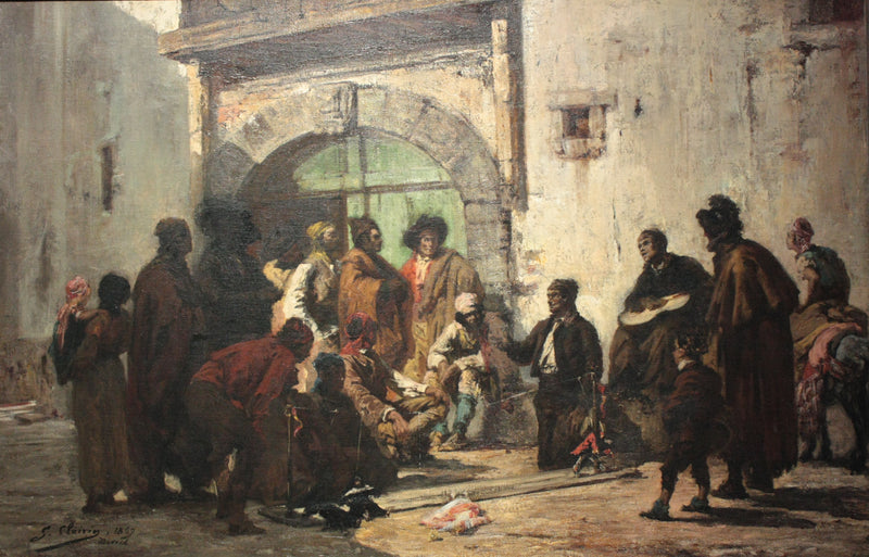 Les Saltimbanques - Georges Clairin