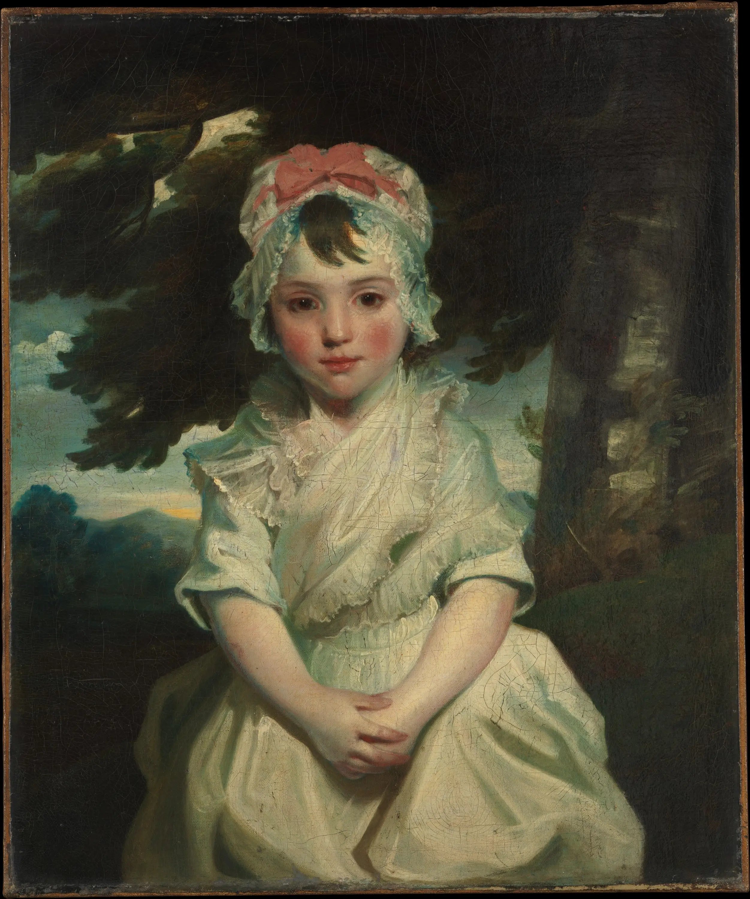 Georgiana Augusta Frederica Elliott (1782–1813) future Lady Charles Bentinck - Joshua Reynolds - Alpha Reproduction