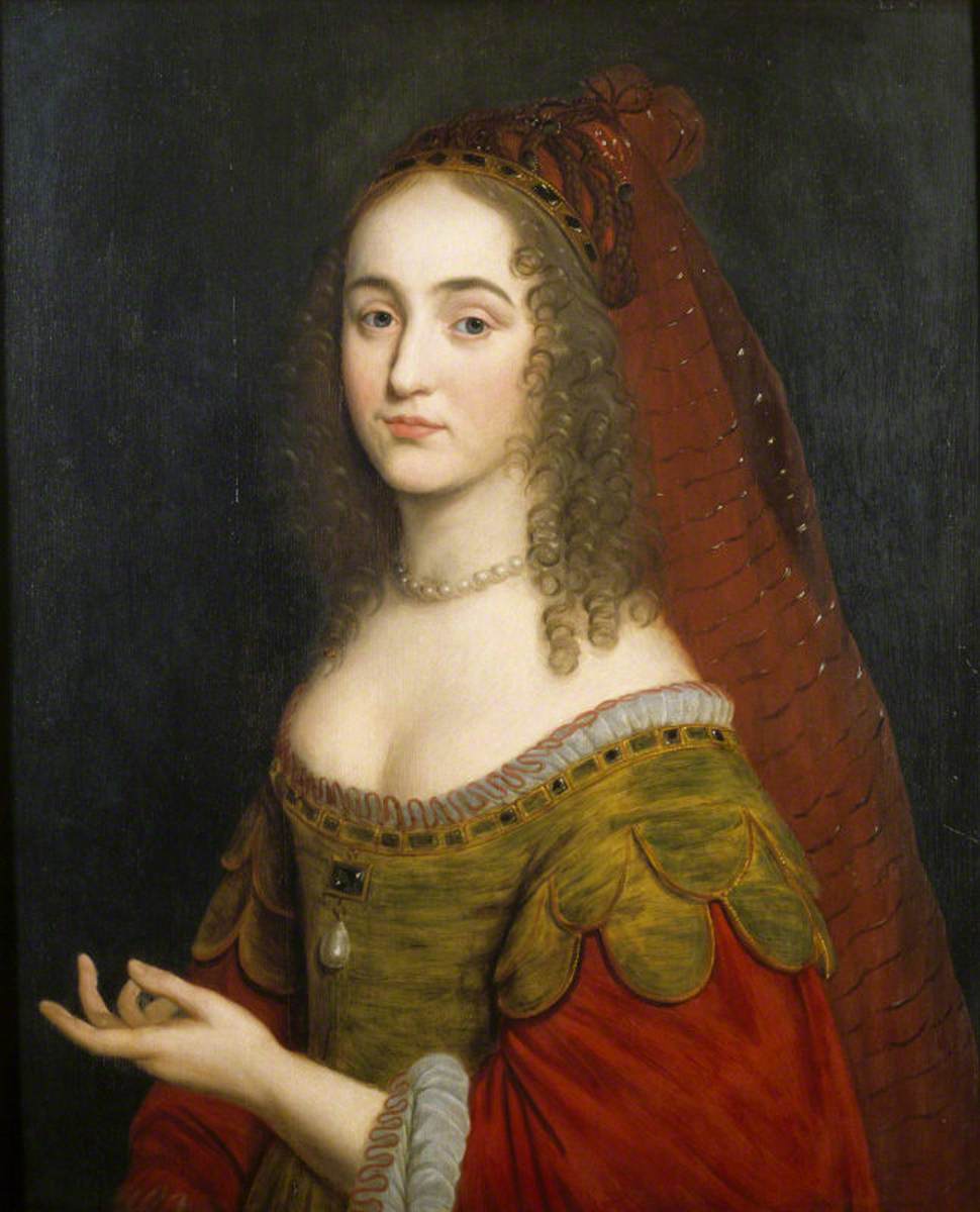 Princesse Henrietta Maria, princesse Palatine, princesse de Siebenbürgen, Transylvanie (1626-1651) - Gerrit van Honthorst