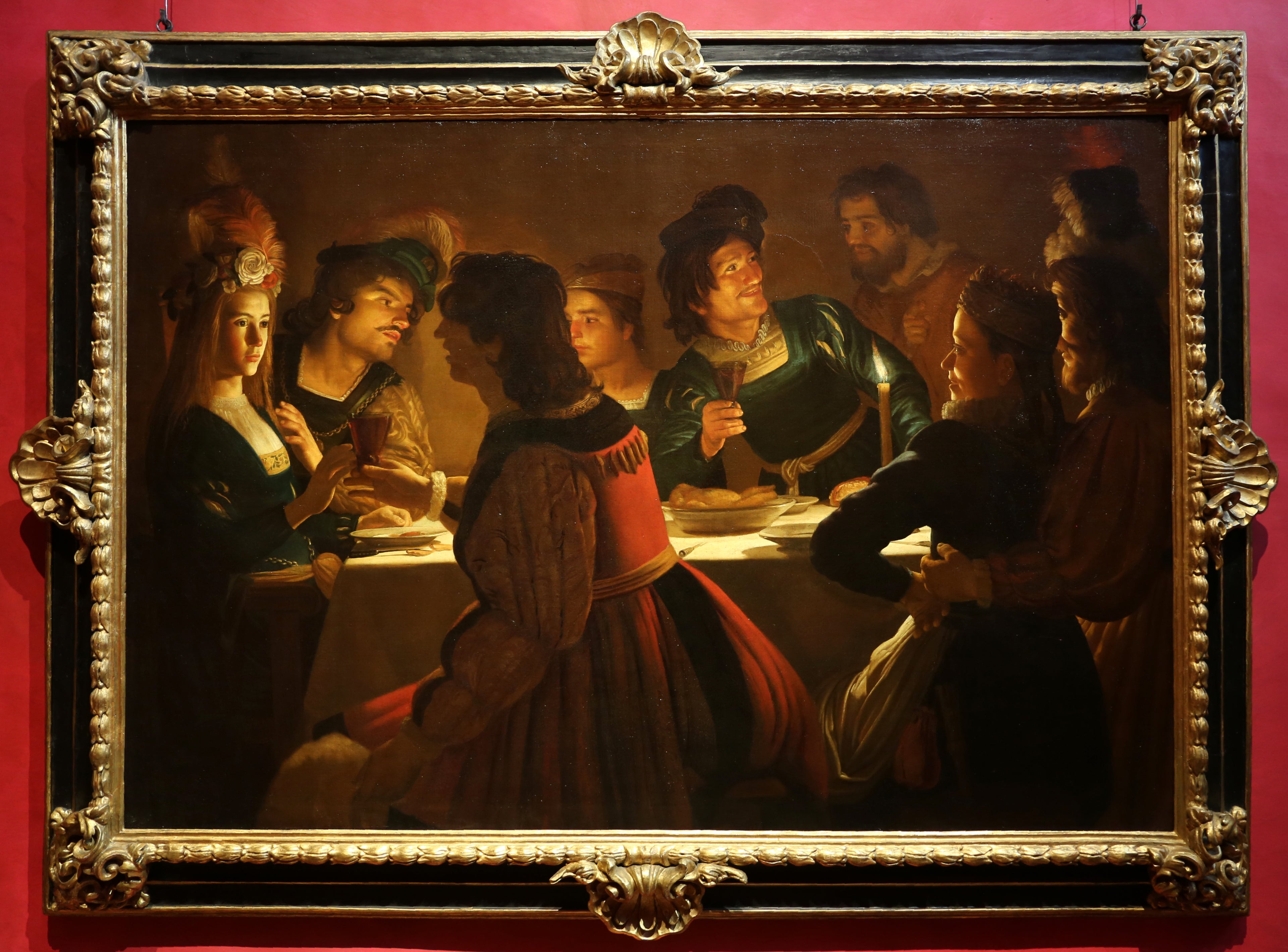 Dîner avec noces - Gerrit van Honthorst
