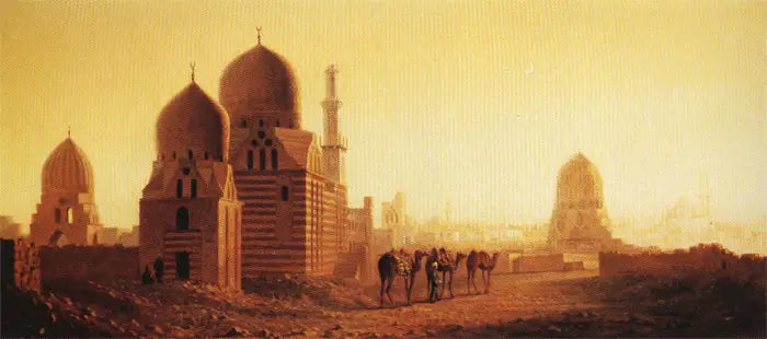 Tombeaux des Mamelouks - Sanford Robinson Gifford - Alpha Reproduction