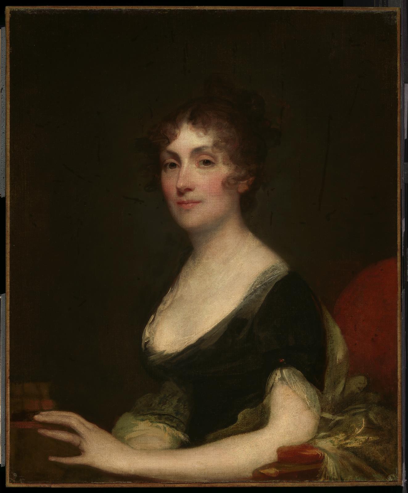 Mme Perez Morton (Sarah Wentworth Apthorp) - Gilbert Stuart