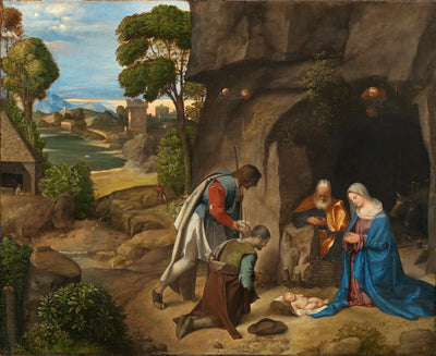 L’Adoration des bergers - Giorgione - Alpha Reproduction