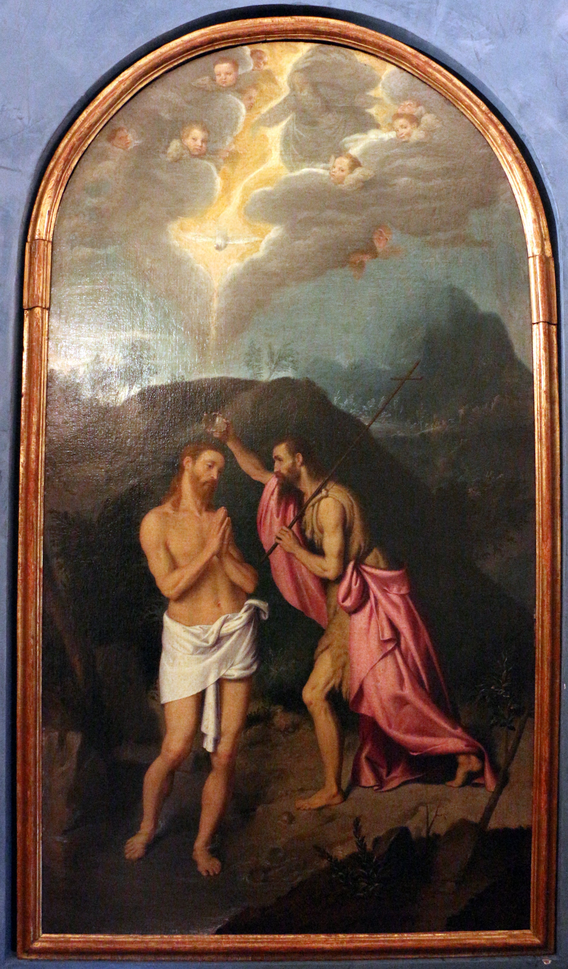 Baptême du Christ - Giovanni Battista Moroni