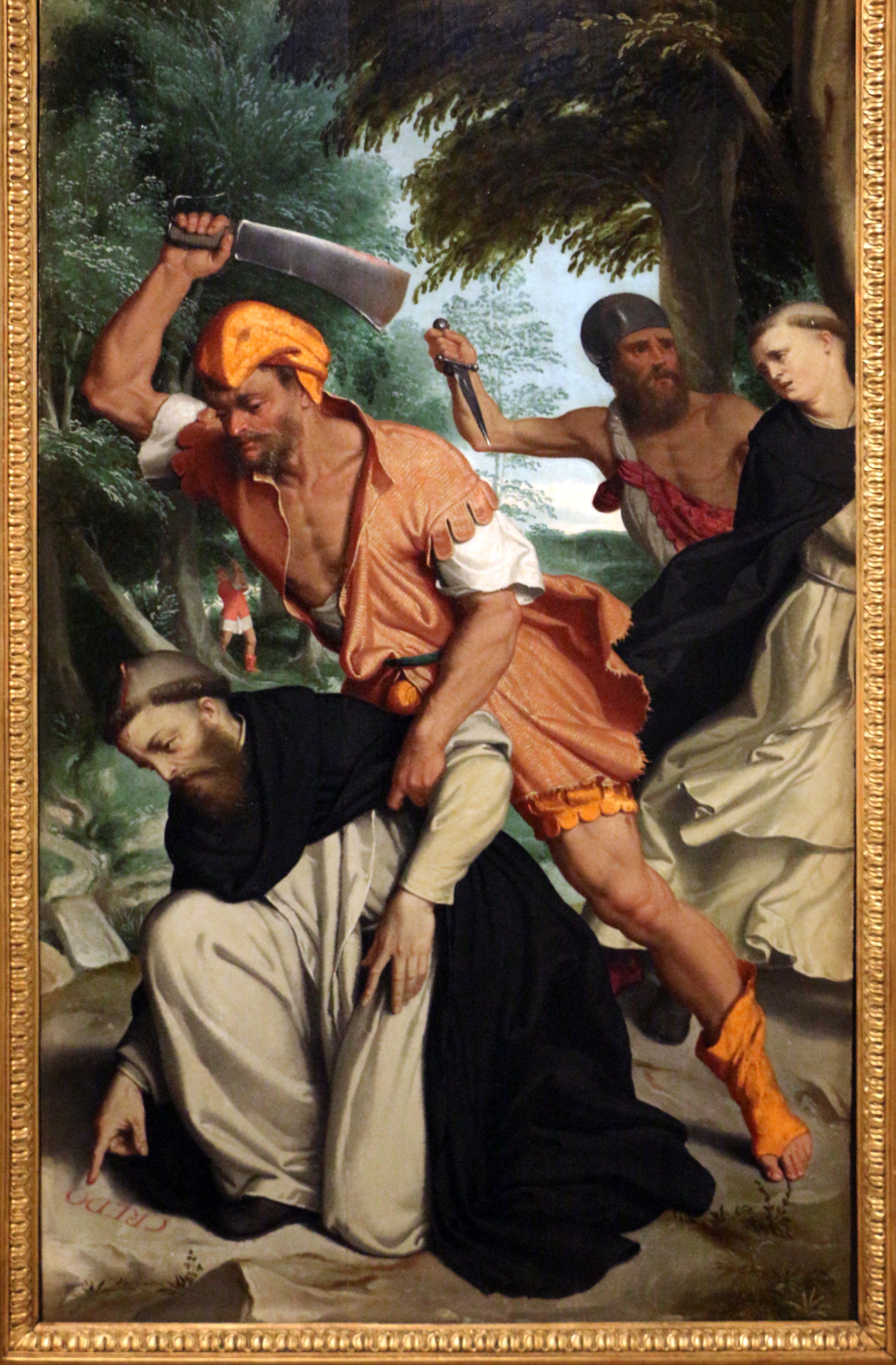 Martyre de saint Pierre de Vérone - Giovanni Battista Moroni