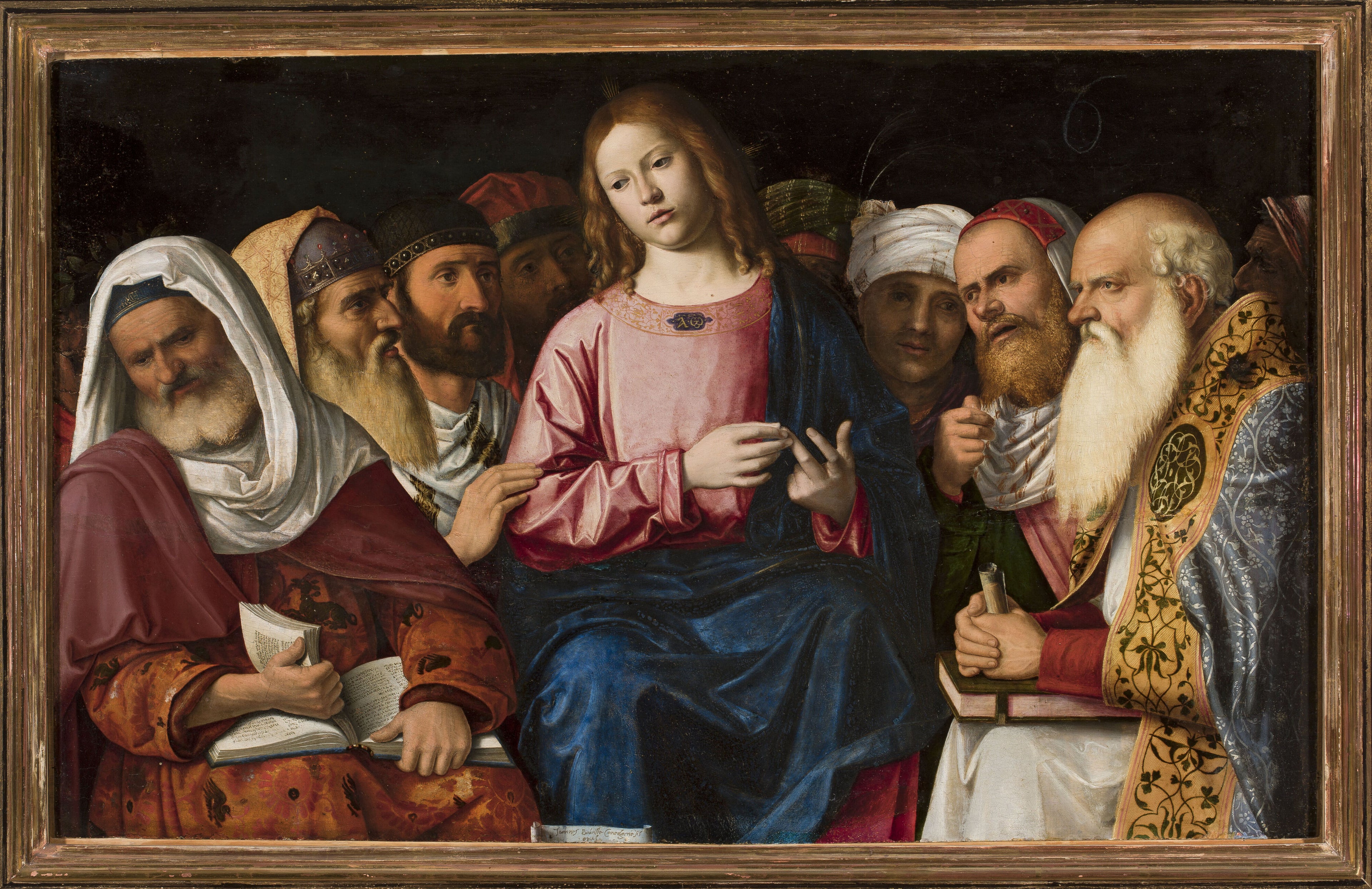 Le Christ parmi les Docteurs - Cima da Conegliano