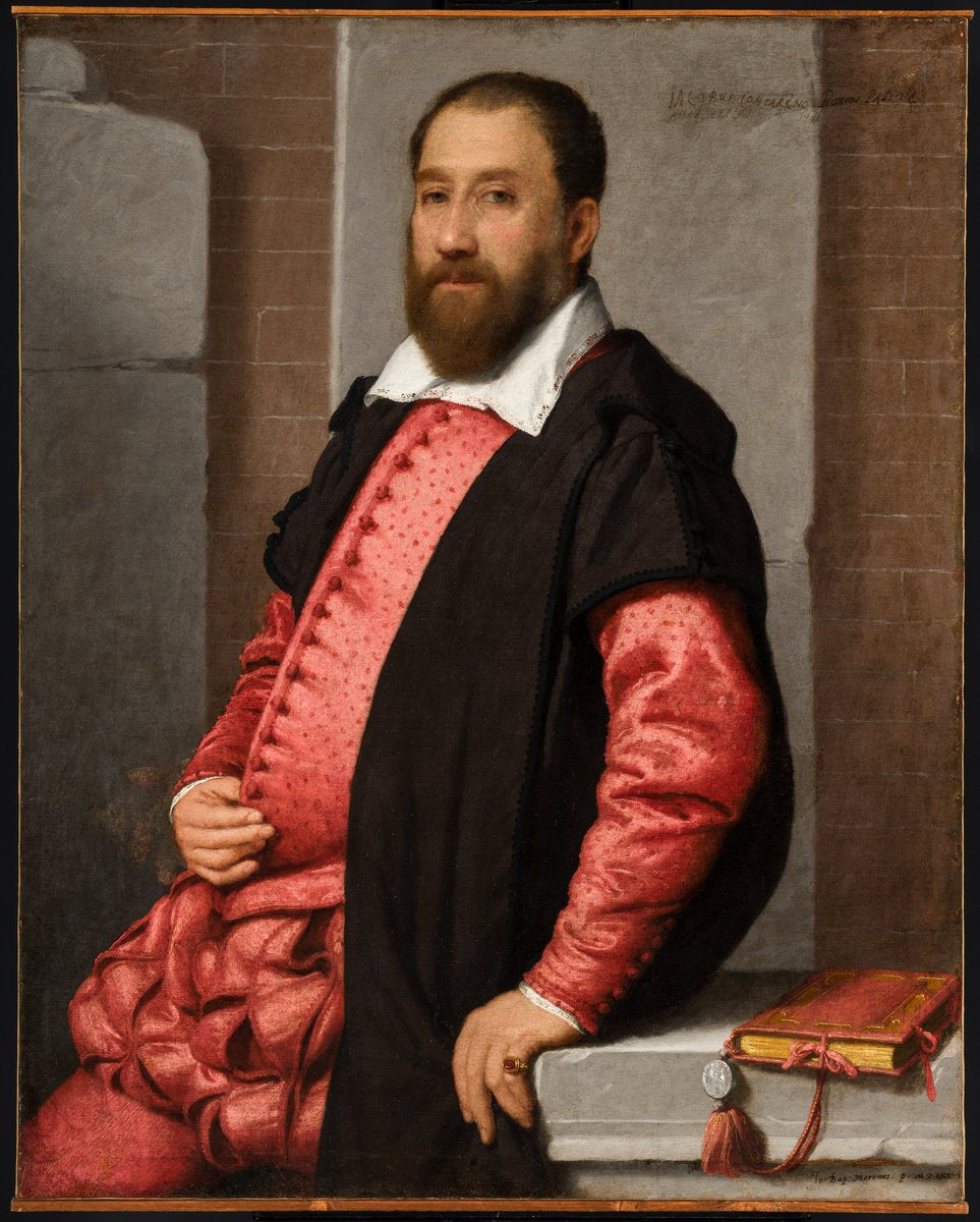 Portrait de Jacopo Foscarini - Giovanni Battista Moroni