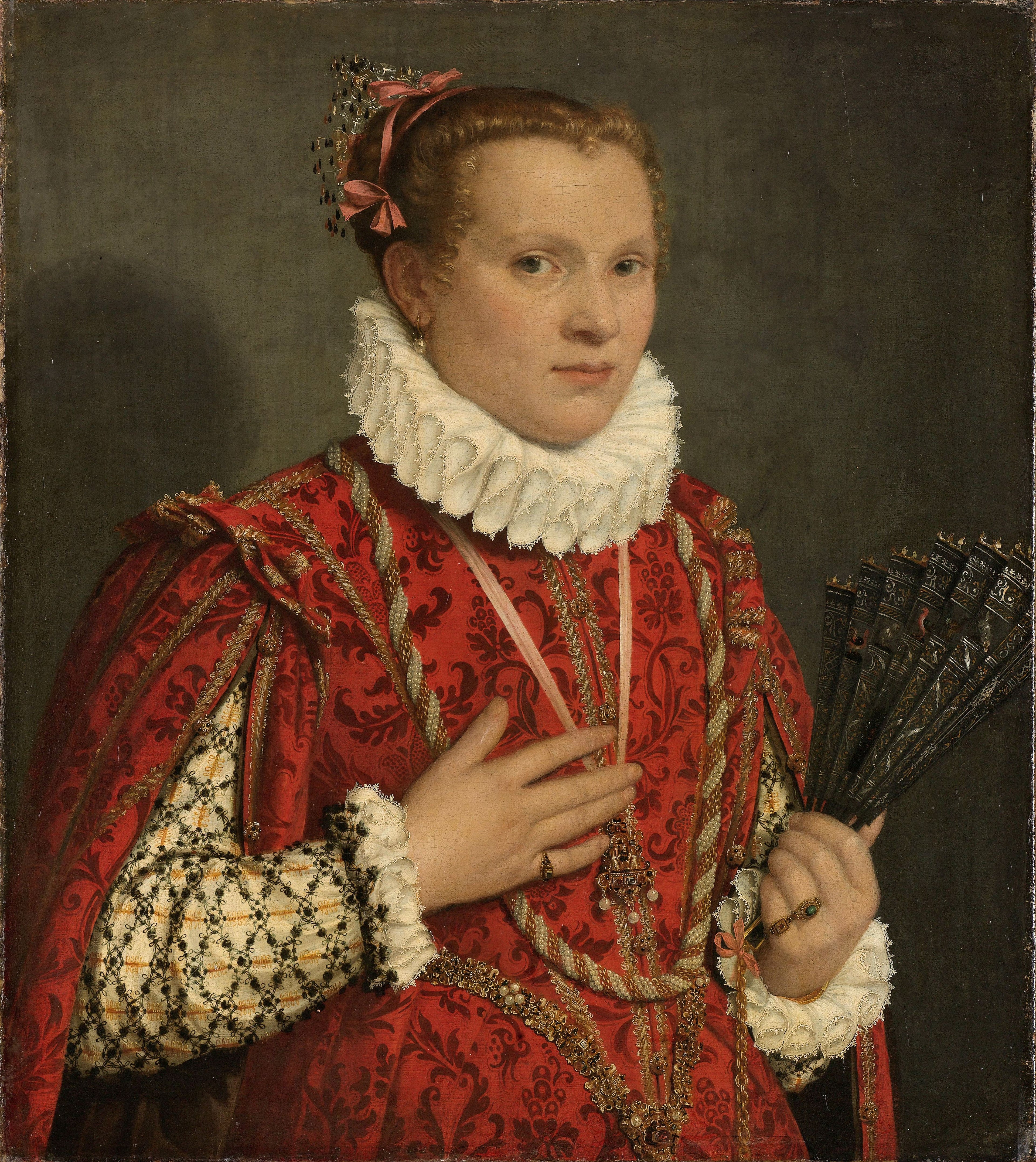 Portrait d'une jeune femme - Giovanni Battista Moroni