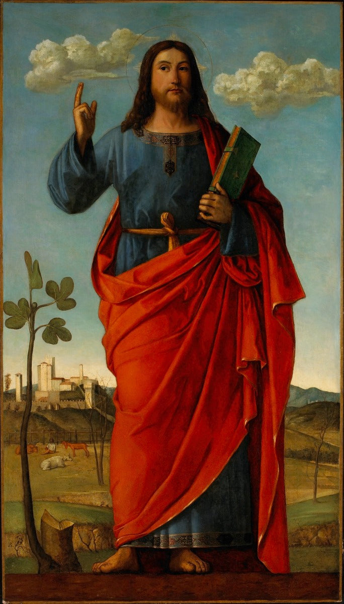 Bénédiction du Christ - Giovanni Bellini