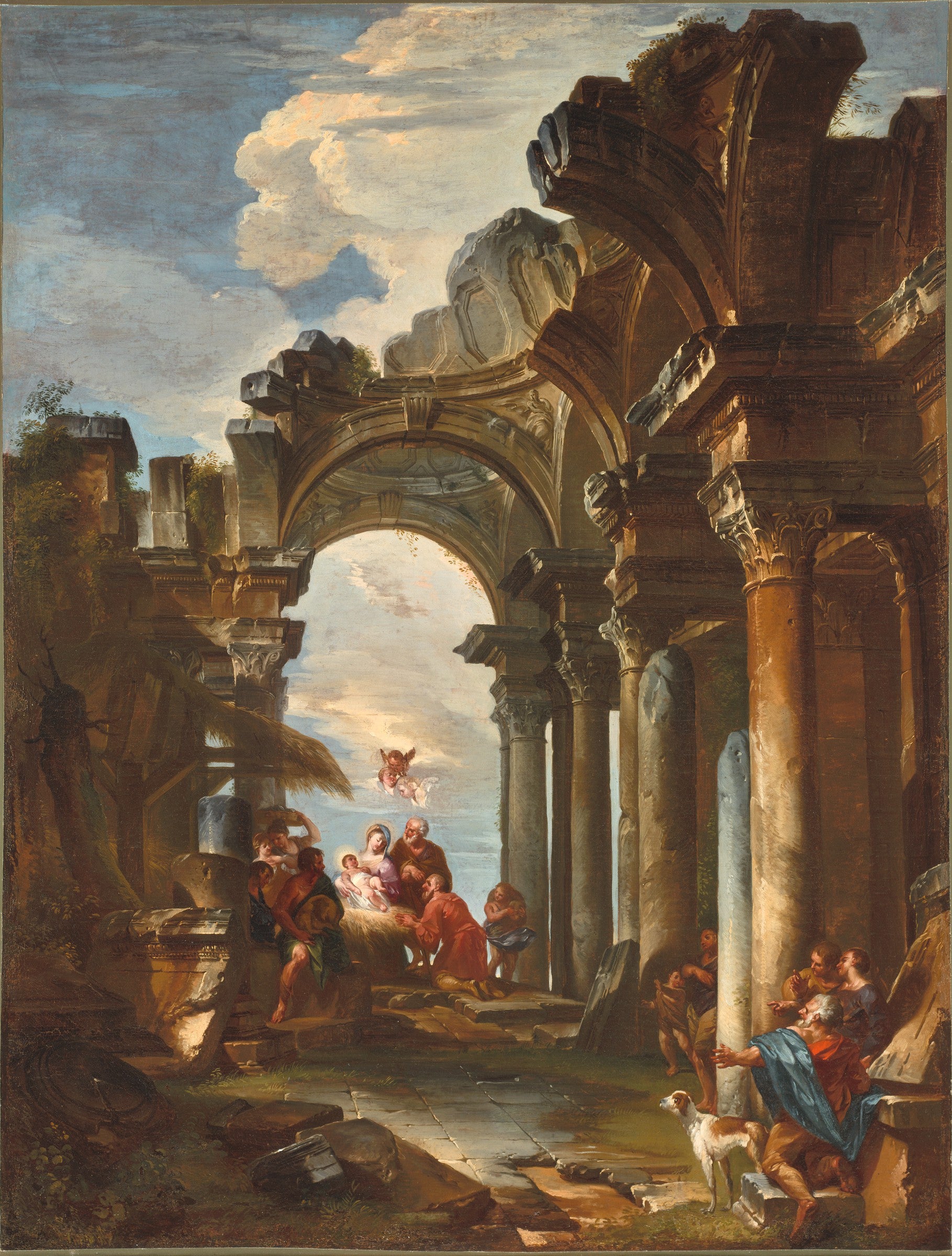 Adoration des bergers - Giovanni Paolo Panini