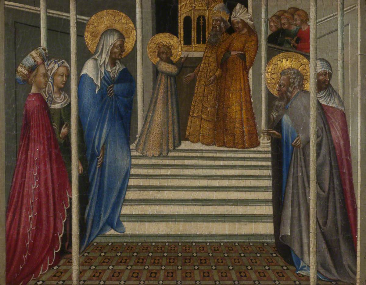 La Présentation de la Vierge - Giovanni di Paolo