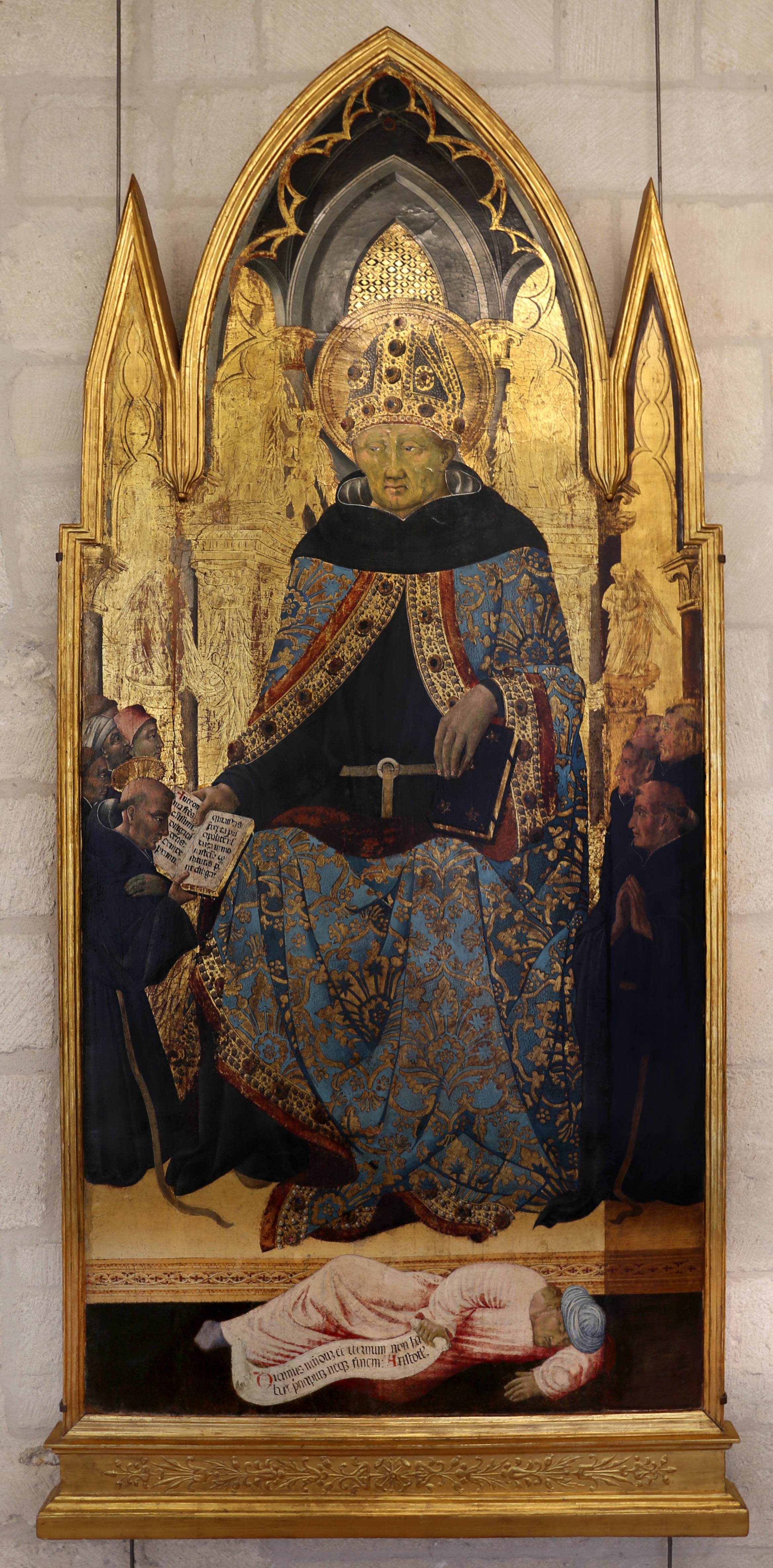 Saint Augustin - Giovanni di Paolo