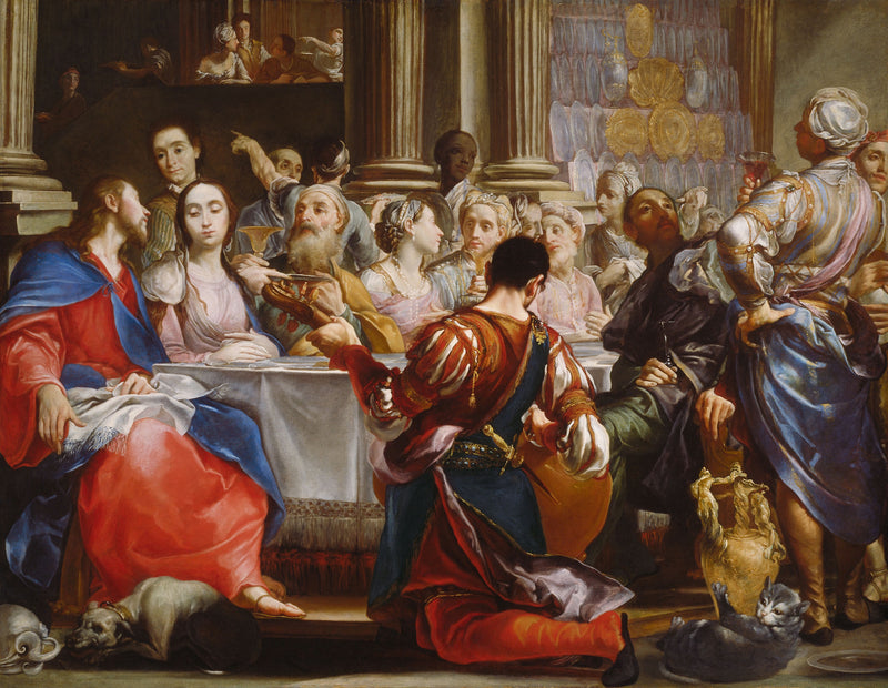 Les Noces de Cana - Giuseppe Maria Crespi