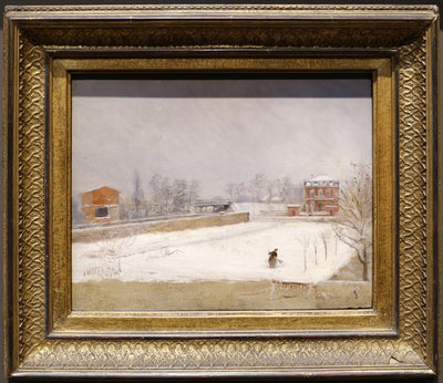 Paysage d’hiver - Giuseppe De Nittis - Alpha Reproduction