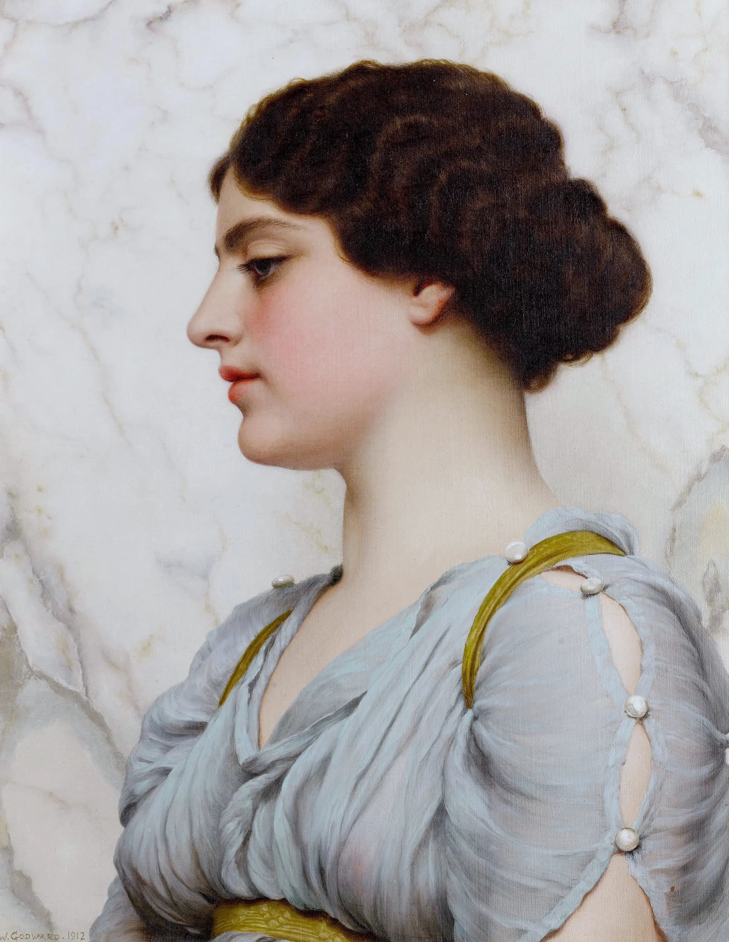 Une beauté romaine - John William Godward - Alpha Reproduction