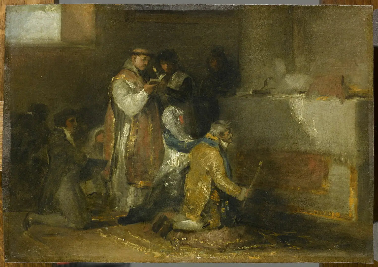 Reproduction du tableau « Le Mariage inégal - Francisco de Goya » par Alpha Reproduction en peinture à l’huile