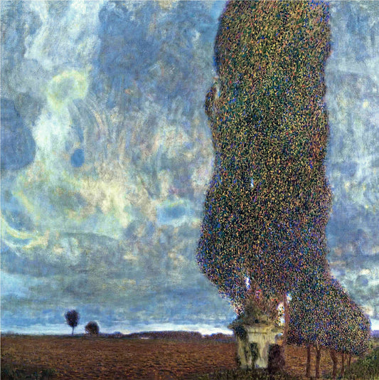 🌳 עצי פופל גדולים II (סערה מתקרבת) – גוסטב קלימט (בערך 1903)