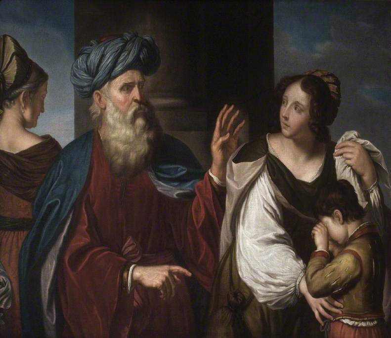 L'expulsion d'Agar et d'Ismaël - Guercino