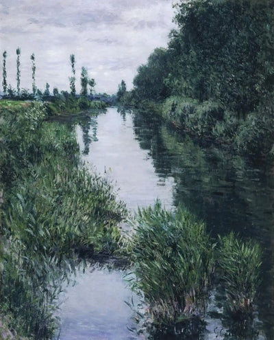 Reproduction du tableau « Le petit bras de la Seine à Argenteuil - Gustave Caillebotte » par Alpha Reproduction en peinture à l’huile