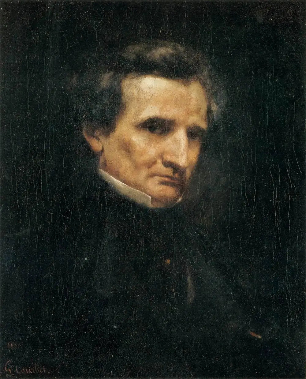 Hector Berlioz - Gustave Courbet - Alpha Reproduction