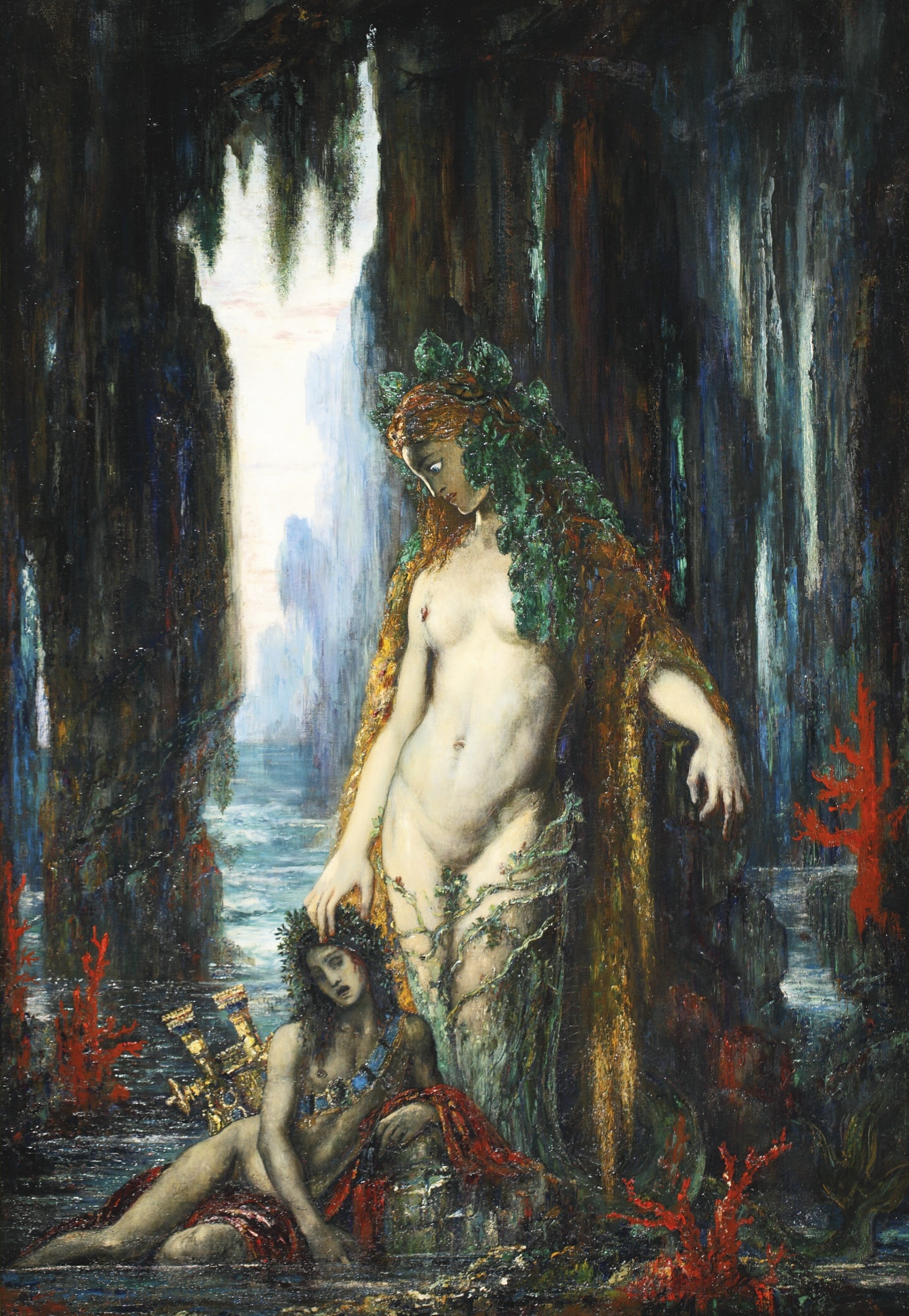 Le Poète et la Sirène - Gustave Moreau