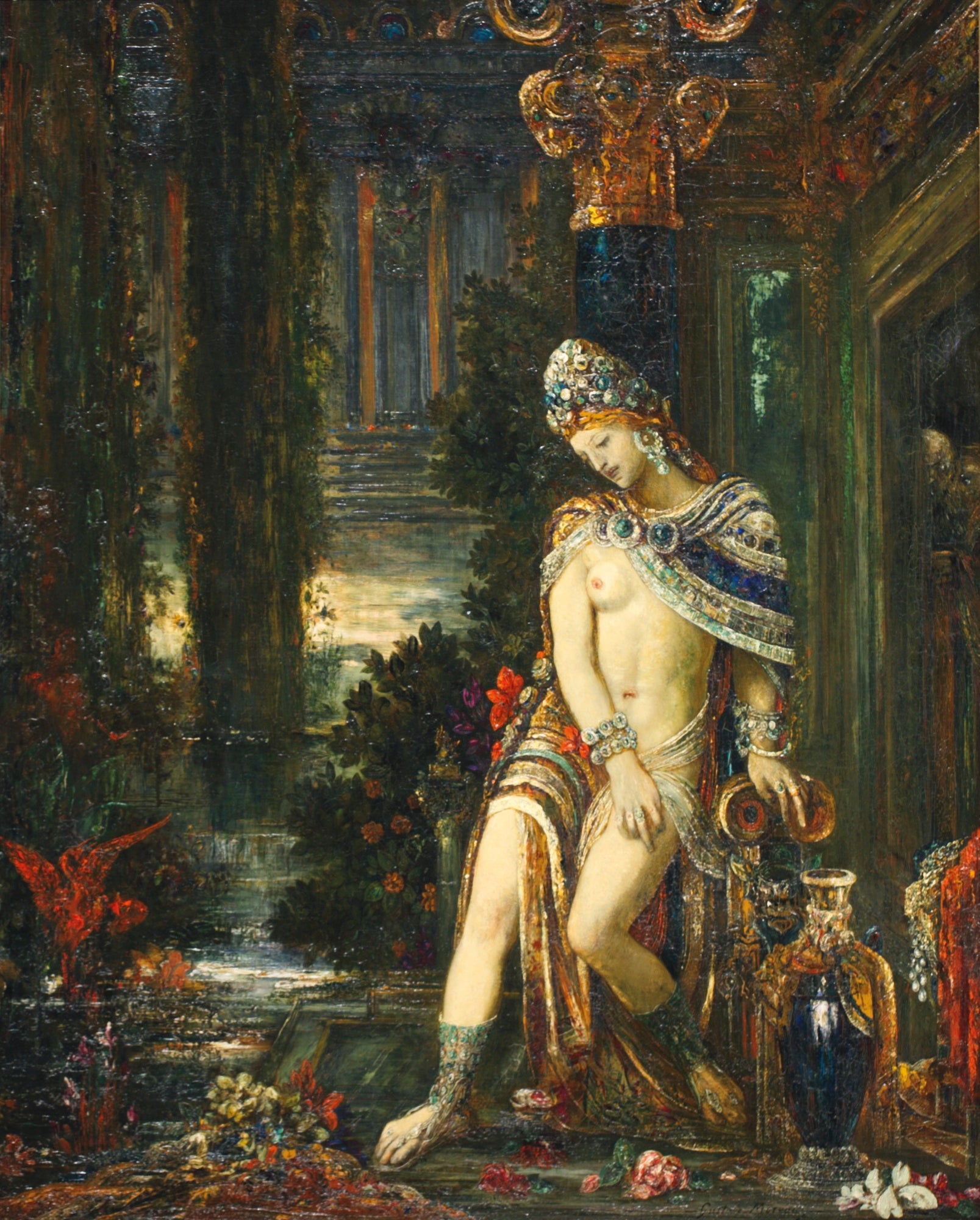 Suzanne et les vieillards - Gustave Moreau