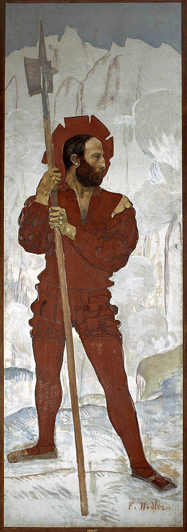 Hallebardier - Ferdinand Hodler