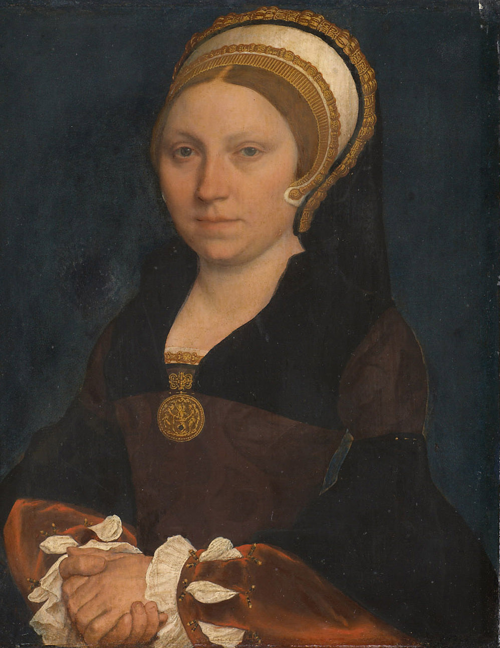 Portrait of an English lady - Hans Holbein le Jeune