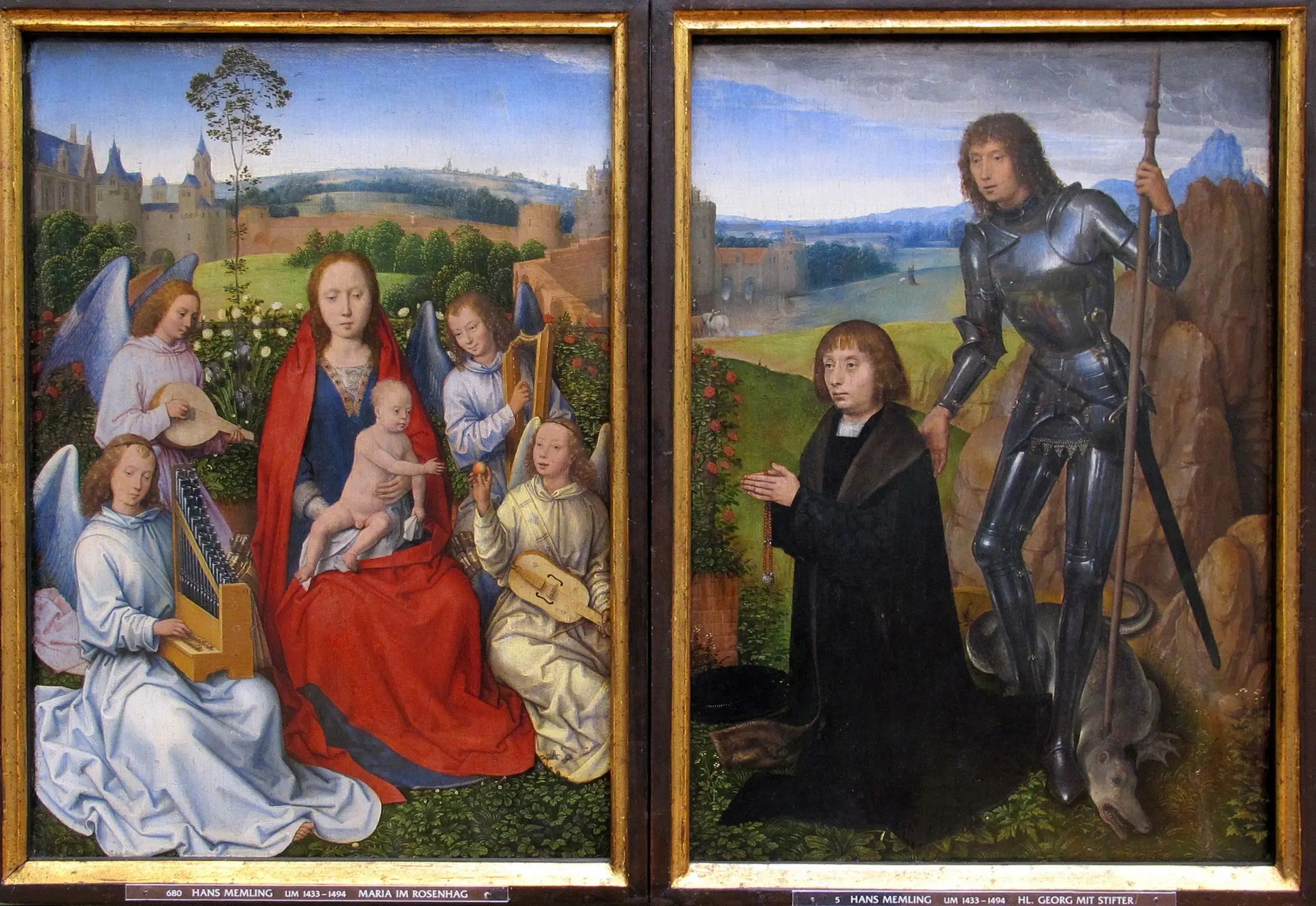Diptyque de Munich - Hans Memling - Alpha Reproduction