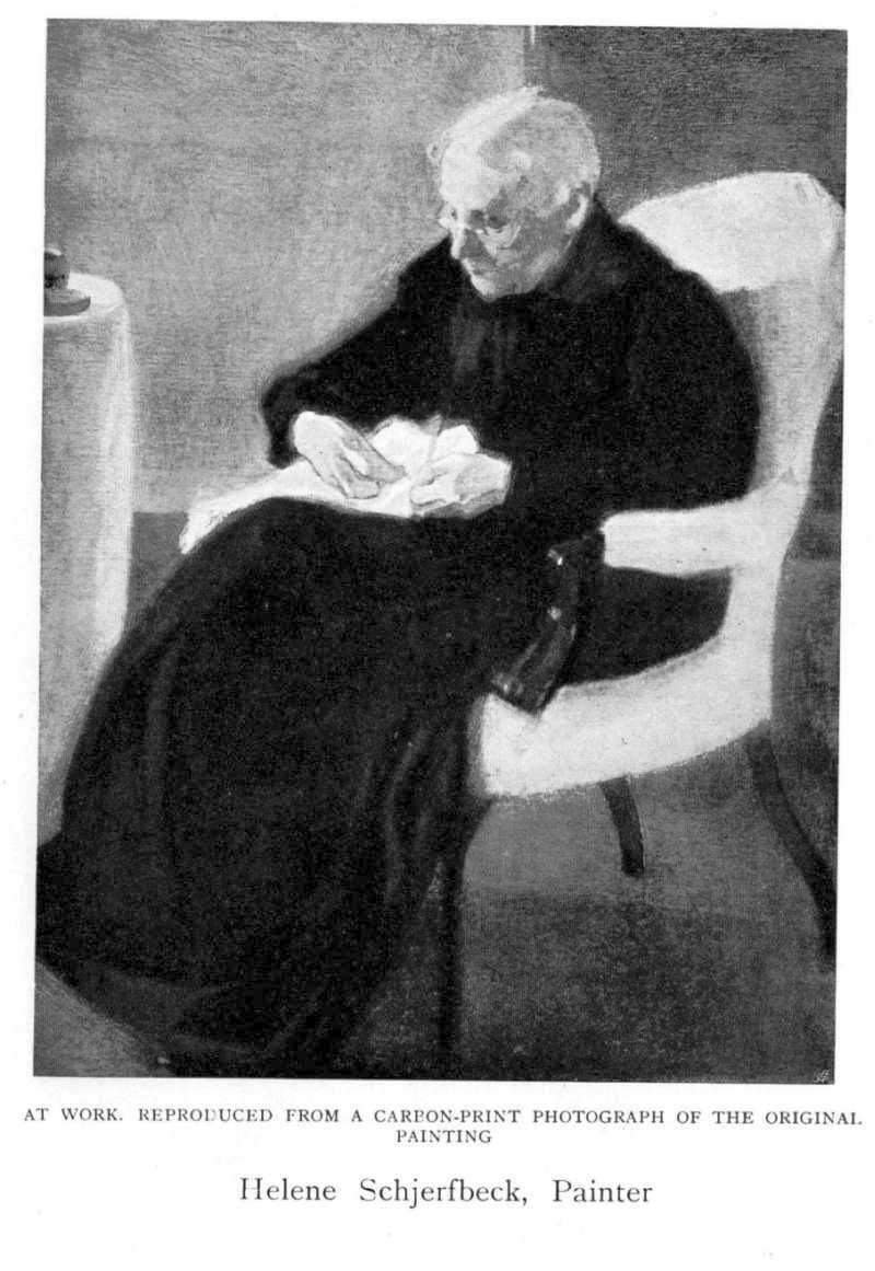 At Work (1903) - Helene Schjerfbeck
